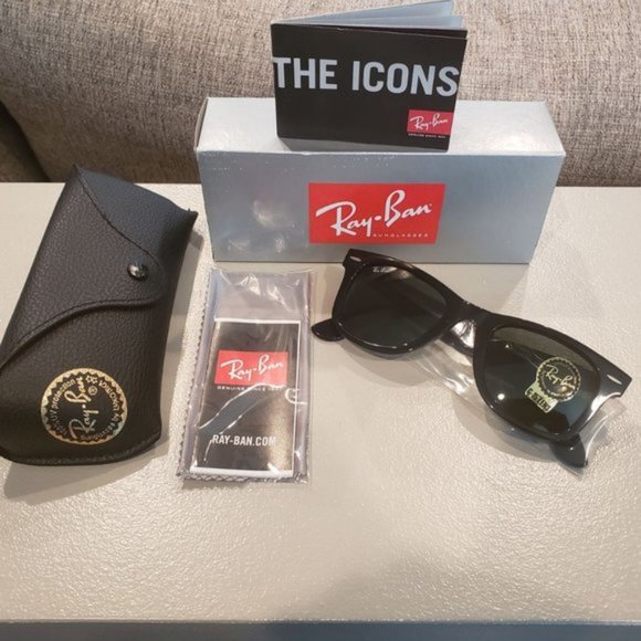 Ray-Ban Classic Black Wayfarer RB2140 main image 5